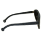 Spectrum Machado Wood Sunglasses, Blue Frame, Black Lens, Blue/Black, One Size, SSGS113BK