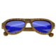 Spectrum Sunglasses Marzo S109bl Sunglasses, Brown Frame, Blue Lens SSGS109BL