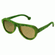 Spectrum Sunglasses Morrison S108gd Sunglasses, Green Frame, Gold Lens SSGS108GD