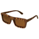 Spectrum Sunglasses Parkinson S121bn Sunglasses, Cherry Zebra Frame, Brown Lens SSGS121BN