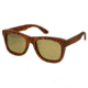 Spectrum Sunglasses Peralta S103gd Sunglasses, Orange Frame, Gold Lens SSGS103GD