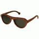 Spectrum Sunglasses Stroud S110bk Sunglasses, Orange Frame, Black Lens SSGS110BK