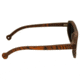 Spectrum Stroud Wood Sunglasses, Orange Frame, Black Lens, Orange/Black, One Size, SSGS110BK