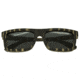 Spectrum Sunglasses Ward S117bk Sunglasses, Black Stripe Frame, Black Lens SSGS117BK