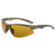 Spiderwire Terror Eyes Sunglasses, Matte Camo Frame, Amber Lens 1362714