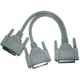 Sports Radar 2 Females 1 Male Ends DB25 Y Cable