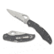 Spyderco Byrd Cara Cara2 Blue Frn Partially Serrated, Gray, BY03PSGY2