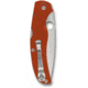 Spyderco Native Chief Sprint Linerless Folding Knife, 4.08in, Rex45, G10, Burnt Orange, C244GPBORE