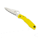 Spyderco Pacific Salt Yellow FRN Handle, H-1 Serrated Blade Fold Knife C91SYL