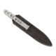 Spyderco SpyderThrowers Set of 3 Throwing Knives Plain Edge Fixed Blade Knives 10in, Black, Medium, TK01MD