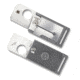Spyderco Squarehead Lightweight FRN PlainEdge Dog Tag Folding Knife, Gray, C193PGY