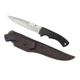Spyderco Sustain Fixed Blade Knife, Black, FB39GP