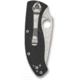 Spyderco Tenacious Lightweight SpyderEdge Knife, Black, C122SBK