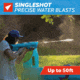 Spyra Four Water Blaster, Blue, SP4B