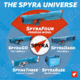Spyra Four Water Blaster, Blue, SP4B