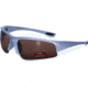 SSP Eyewear Chewuch Polarized Glasses, Silver Frame, Bronze Lens, CHEWUCH SLV BRZ