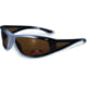 SSP Eyewear Puyallup Polarized Sunglasses, Silver Frame, Bronze Lens, PUYALLUP SLV BRZ