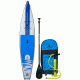 Stand On Liquid Chelan Air Paddle Boards Package Multi-Layer Fusion Technology, 12,6in, Blue,Gry, SONL18CHELA126