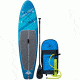 Stand On Liquid Good Vibes Air Paddle Boards Package Multi-Layer Fusion Technology, 10,6in, Aqua,White, SONL18BGVA106