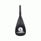 Stand On Liquid Torrent Full Carbon SUP Paddle Fixed Grip, 84in Uncut, Black, Carbon, Silver, SONL17TCP