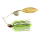Stanley Jigs 1/2 oz. Vibra Wedge Code Red Hand Tied, Willow Blade, Ridgeback, Nickel/Gold, VWCR12-424W