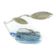 Stanley Jigs 3/8 oz. Vibra Wedge Extreme Hand Tied, Double Willow Blade, Nickel/Nickel, Blue Runner, VWEX38-425DW