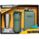 Shed,Stanley Tools Adventure Stainless Steel Shots and Flask Set-Hammertone Green
