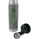 Stanley Classic Easy-Clean Water Bottle, Hammertone Green, 25 oz, 10-02286-042