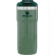 Stanley Classic TwinLock Travel Mug, Hammertone Green, 16 oz, 10-06443-012