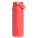 Stanley IceFlow 2.0 Bottle w/Flip Straw Lid, Hot Coral, 24 oz/0.71 L, 10-11283-094