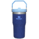 USED Stanley The IceFlow Flip Straw Tumbler - 20oz, Lapis, 20 oz, 10-09994-131, EDEMO1
