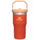 Stanley The IceFlow Flip Straw Tumbler - 20oz, Tigerlily, 20 oz, 10-09994-133