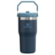 Stanley The IceFlow Flip Straw Tumbler, Navy, 20 oz/0.59 L, 10-09994-188