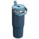 Stanley The IceFlow Flip Straw Tumbler, Navy, 30 oz/0.89 L, 10-09993-323
