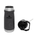 Stanley The IceFlow Flip Straw Water Bottle, Charcoal, 17 oz, 10-09991-002