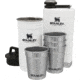 Stanley The Pre-Party Shot Glass w/ Flask Set, White, 10-01883-033