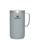 Stanley The Stay-Hot Camp Mug 24oz, Hammertone Silver, 24 oz/0.71 L, 10-11443-009