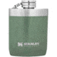 Stanley The Unbreakable Hip Flask, Hammertone Green, 8oz / .23L, 10-02892-063