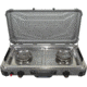 Stansport Boulder Series 2-Burner Propane Stove, 2x 25K BTU Burners, Gray, 24.24L x 17W x 15.5H, 212-700