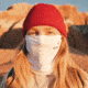 Stansport Neck Gaiter/Face Mask, One Size, White, 1400-03