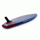 Starboard Wide Point Deluxe Dc Lightweight Croc Skin Texture Paddle Board, Blue/Red, 10ft 5in, 2015180601002