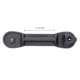 Stealth Rod Holders Dual Pivot Short Extension, Black, DUPIVEXT -S