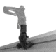 Stealth Rod Holders Gunwale Track Mount Kit, Black, GWTRM1