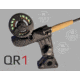 Stealth Rod Holders QR1 Rod Holder With No Base, Black, QR1-NB