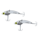 SteelShad Mini, 2 Pack, 1/4 Oz, White Shad, SSL-10078