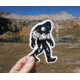 Sticker Art Sasquatch Stikers, SASQUATCH