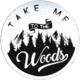 Sticker Art Take Me To The Woods Stickers, 12