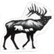 Sticker Art The Elk Stikers, 22