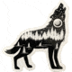 Sticker Art The Wolf Stikers, THE WOLF
