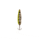 Stinger Stingray Spoon Lightweight Trolling Spoon, 4.25in .4oz., #1 VMC Hooks, Silver Hammered, Yellow Killer, NSH208